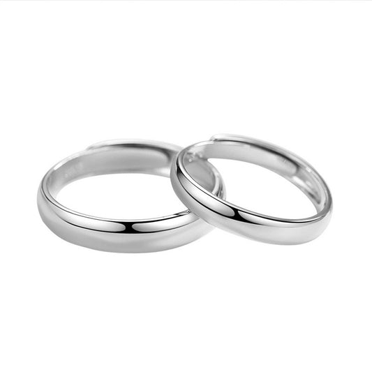 NEXEVO - แหวน Seren Bond แหวนเงิน ดีไซน์ขอบตัด ใส่ได้ทั้งวัน น้ำหนักเบา ปรับขนาดได้