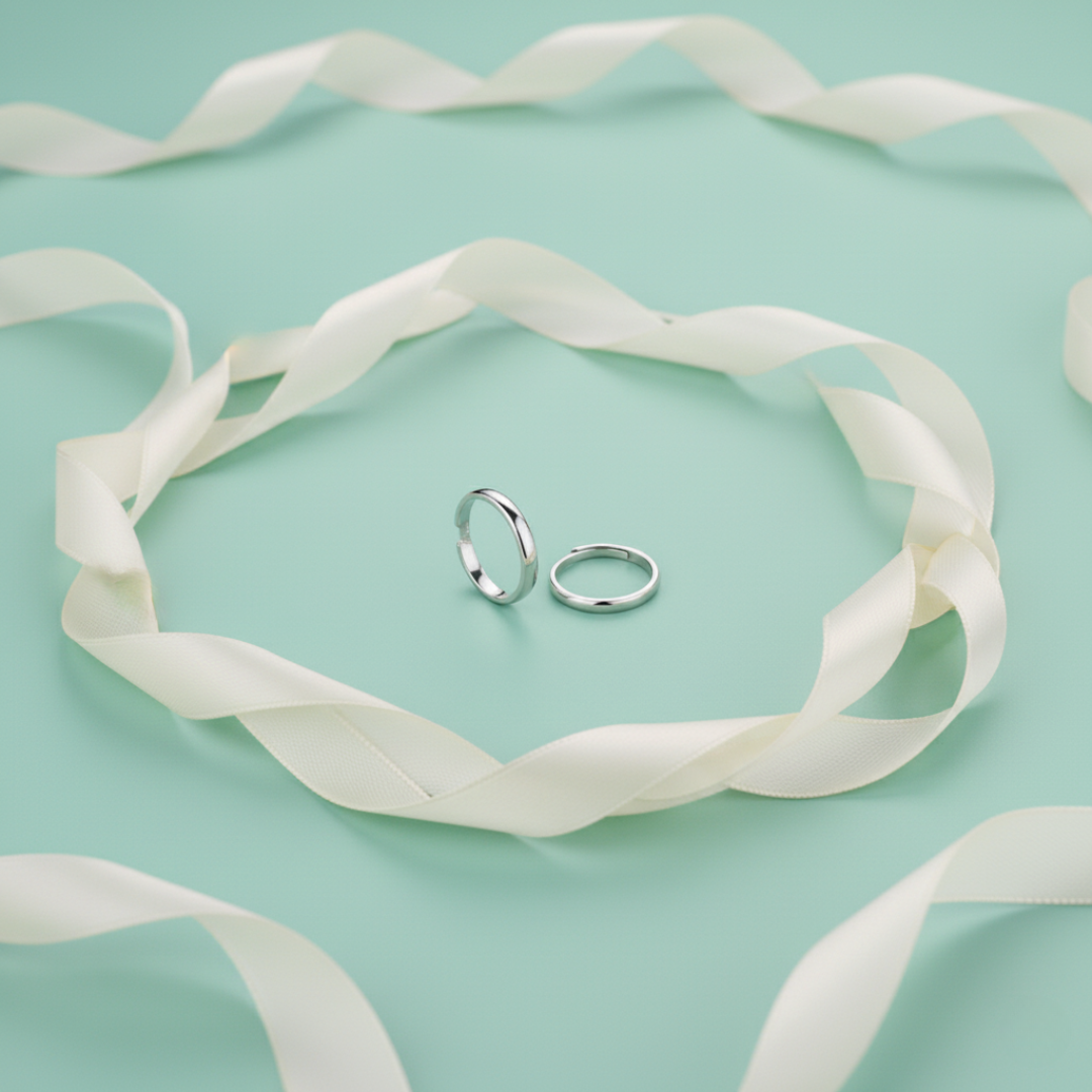 NEXEVO - แหวน Seren Bond แหวนเงินแท้ s925 ดีไซน์ขอบตัด ใส่ได้ทั้งวัน น้ำหนักเบา ปรับขนาดได้