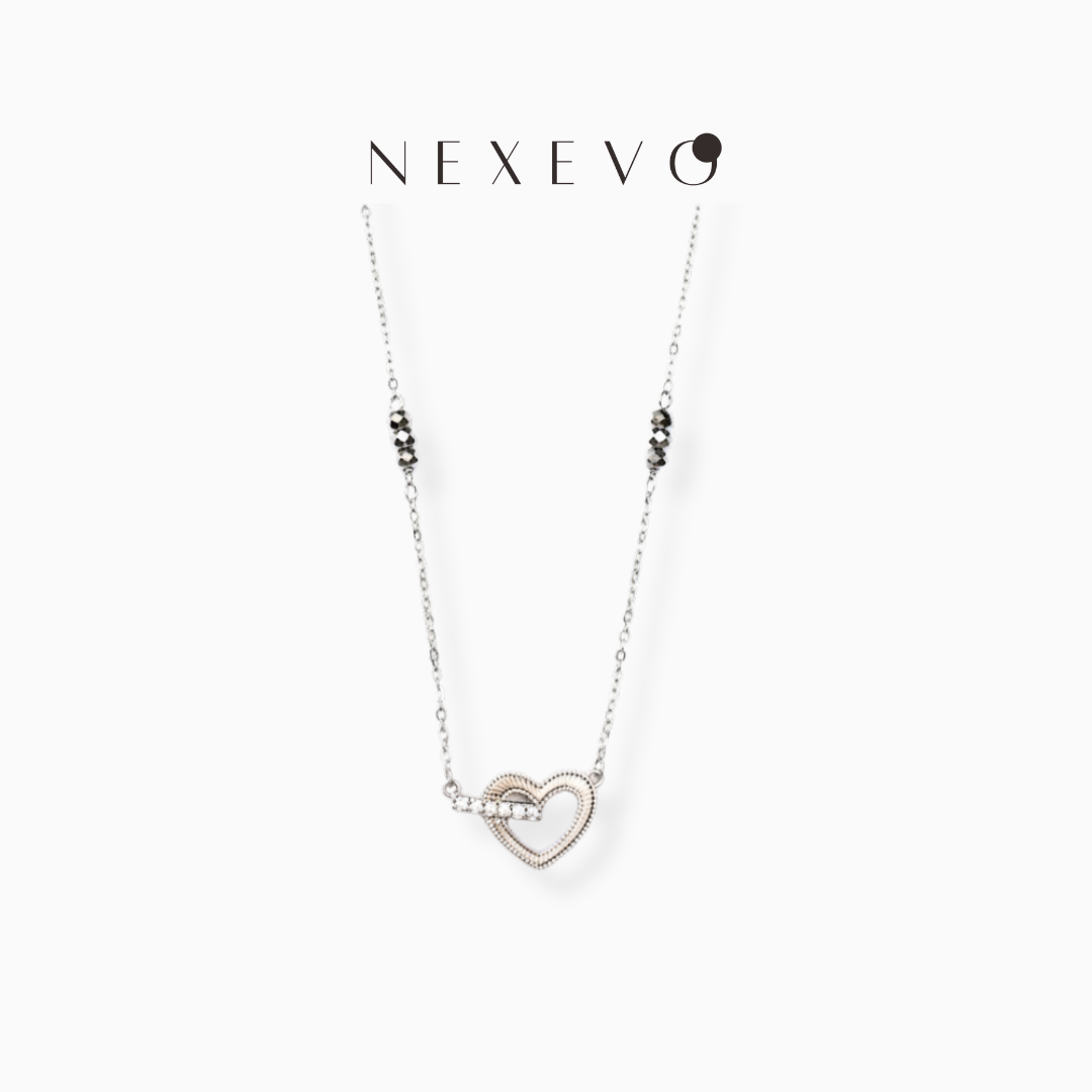 NEXEVO - สร้อยคอ Duéra สร้อยคอจี้หัวใจ สไตล์ มินิมอล โรแมนติก ดึงดูดความรัก และ คนดีๆ เข้ามา ปรับความยาวได้ ของขวัญให้คนสำคัญ