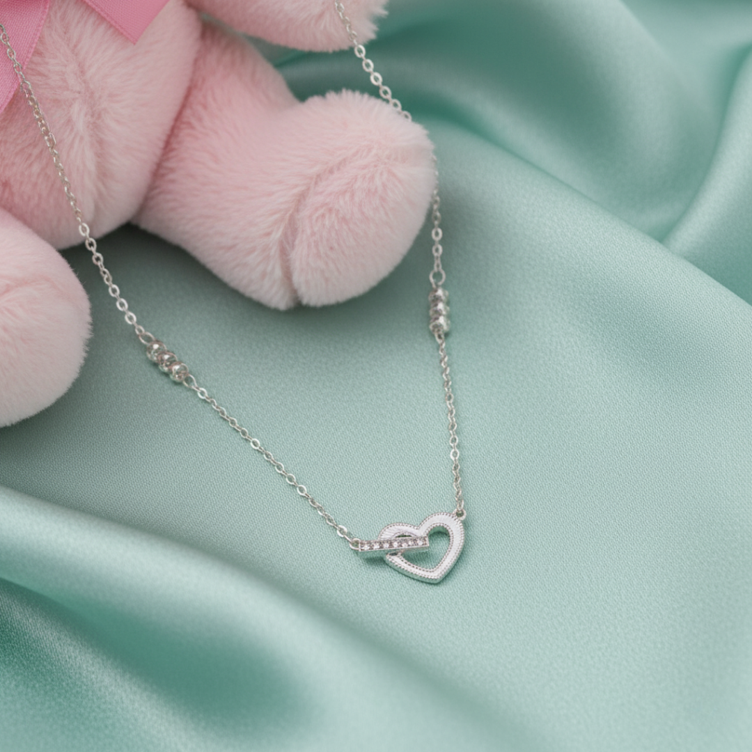 NEXEVO - สร้อยคอ Duéra สร้อยคอจี้หัวใจ สไตล์ มินิมอล โรแมนติก ดึงดูดความรัก และ คนดีๆ เข้ามา ปรับความยาวได้ ของขวัญให้คนสำคัญ