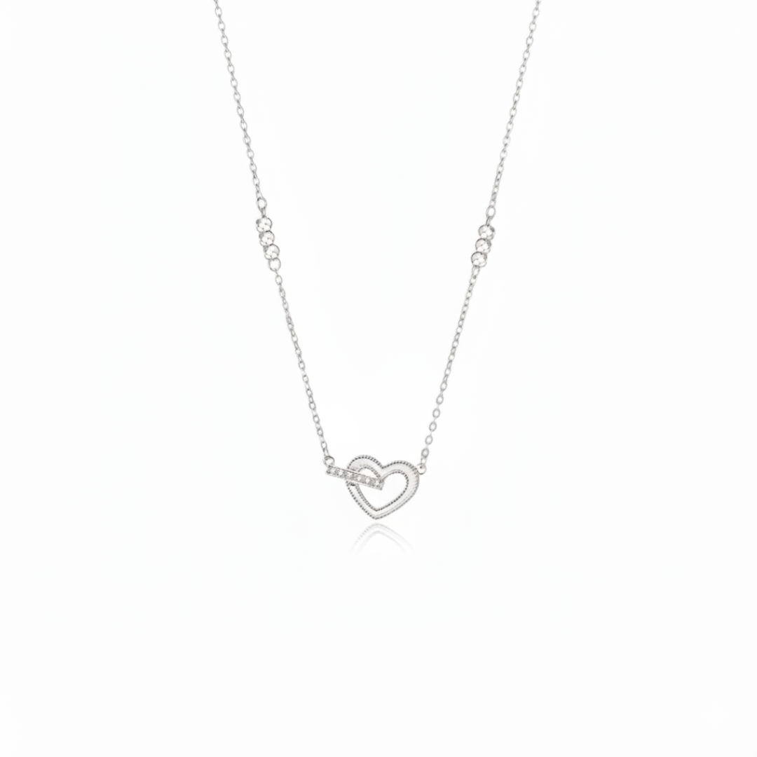 NEXEVO - สร้อยคอ Duéra สร้อยคอจี้หัวใจ สไตล์ มินิมอล โรแมนติก ดึงดูดความรัก และ คนดีๆ เข้ามา ปรับความยาวได้ ของขวัญให้คนสำคัญ