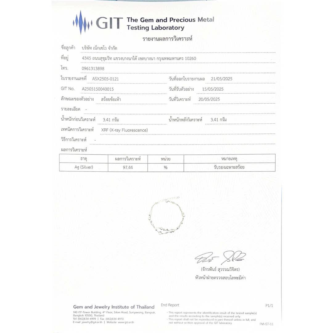NEXEVO - สร้อยข้อมือ Clovessence สร้อยข้อมือเลเยอร์คู่ จี้โคลเวอร์นำโชค สไตล์เกาหลี เรียบหรู เสริมสิริมงคลให้ชีวิต ไม่ก่อให้เกิดอาการแพ้ ใส่ได้ทุกวัน